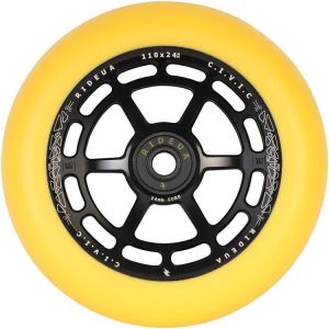 UrbanArtt Civic 110 Wheel Yellow Black