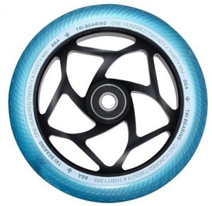 Blunt Tri Bearing 120 Wheel Teal Black