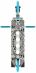 CORE CL1 Mini Stunt Scooter Chrome Teal