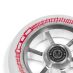 North Riley Maltais 110 Wheel Silver White