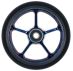 Black Pearl Original Double V3 110 Rolle Chrome Blue