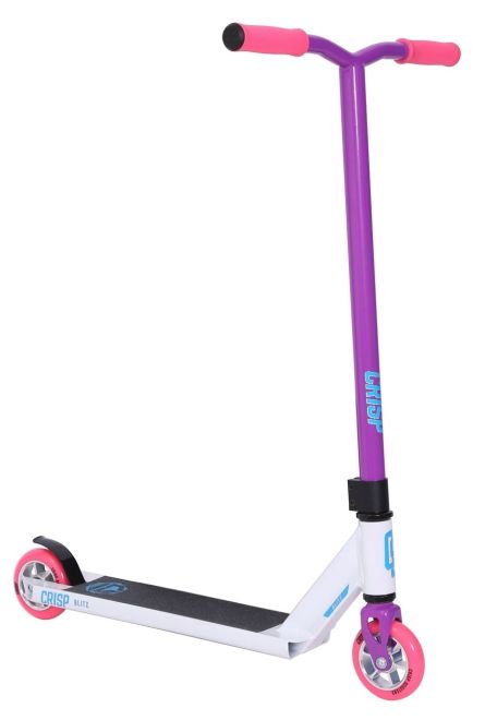 Crisp Blitz Stunt Scooter White Purple