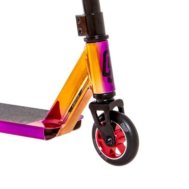Crisp Switch Stunt Scooter Chrome Purple Black