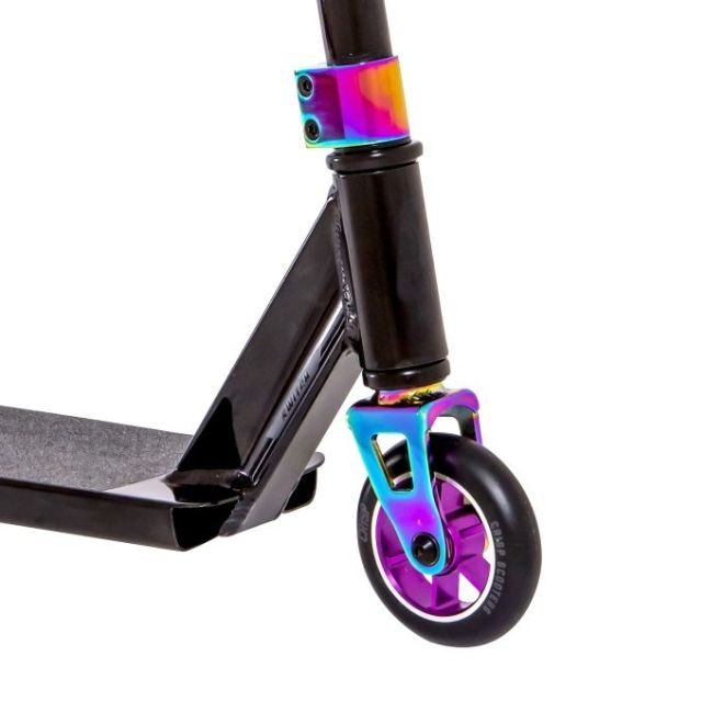 Crisp Switch Stunt Scooter Black Purple