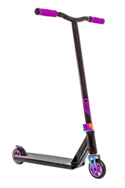Crisp Switch Stunt Scooter Black Purple