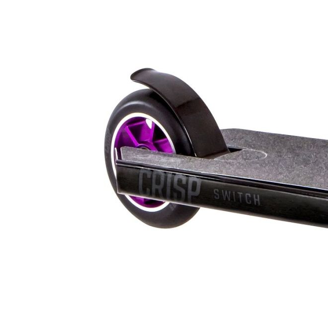 Crisp Switch Stunt Scooter Black Purple