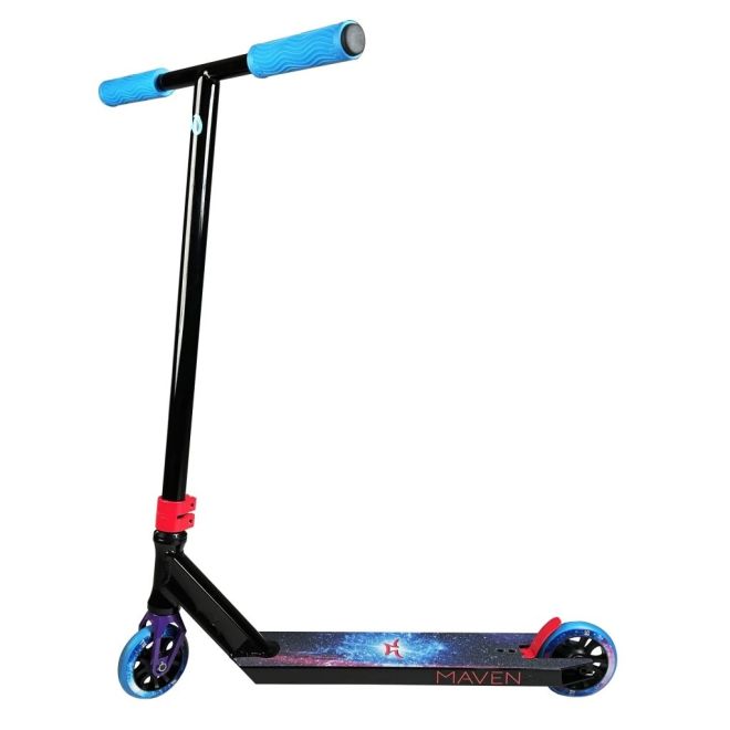 AO Maven Nebula Stunt Scooter Black Turquoise