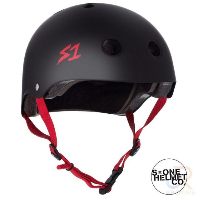 S-One Lifer Helm Matt Black Red