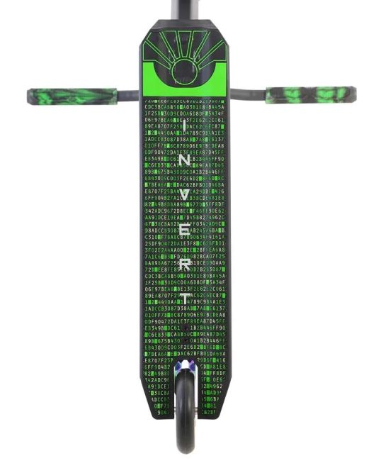 Invert Supreme 3-10-14 Stunt Scooter Black Neo Green