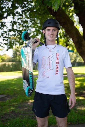IVS Journey 3 Jamie Hull Stunt Scooter Raw Teal
