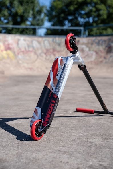 IVS Journey 3 Jamie Hull Stunt Scooter Raw Red