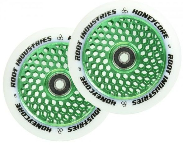 Root Honeycore Wheel 110 Green White