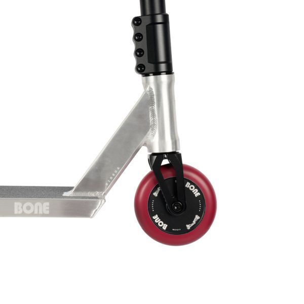 UrbanArtt Bone 6 x 23 Stunt Scooter Raw Black Red