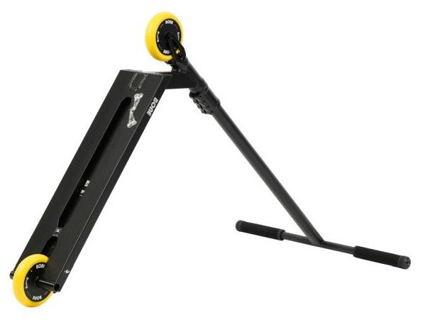 UrbanArtt Bone 5.5 x 21 Stunt Scooter Black Yellow