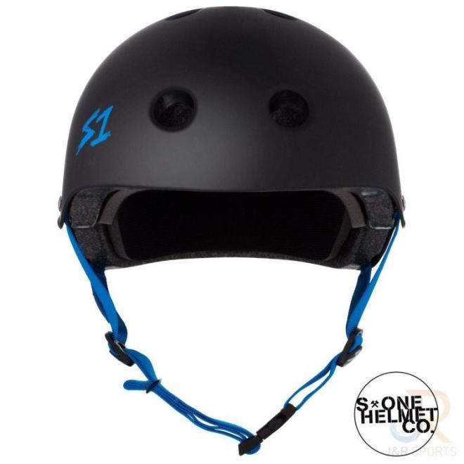 S-One Lifer Helm Matte Black Cyan