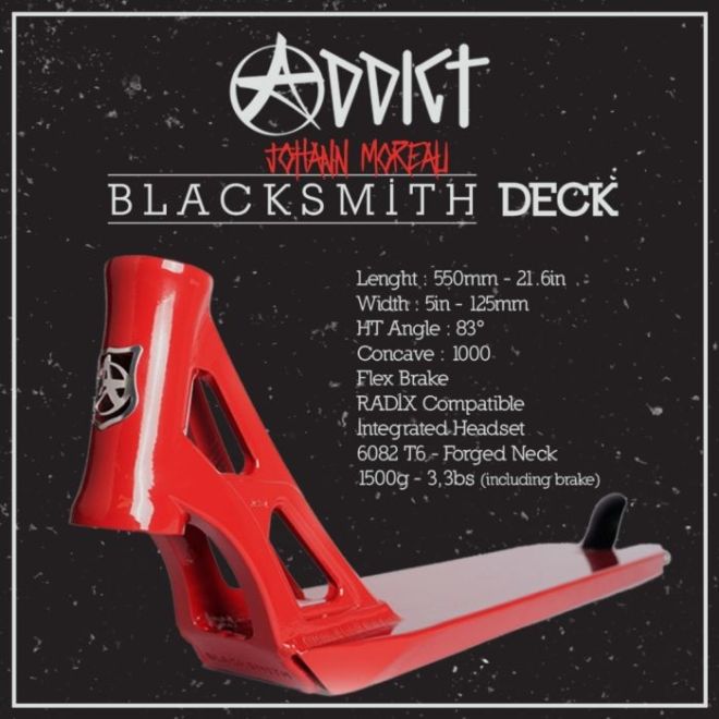 Addict Blacksmith Deck Johann Moreau 