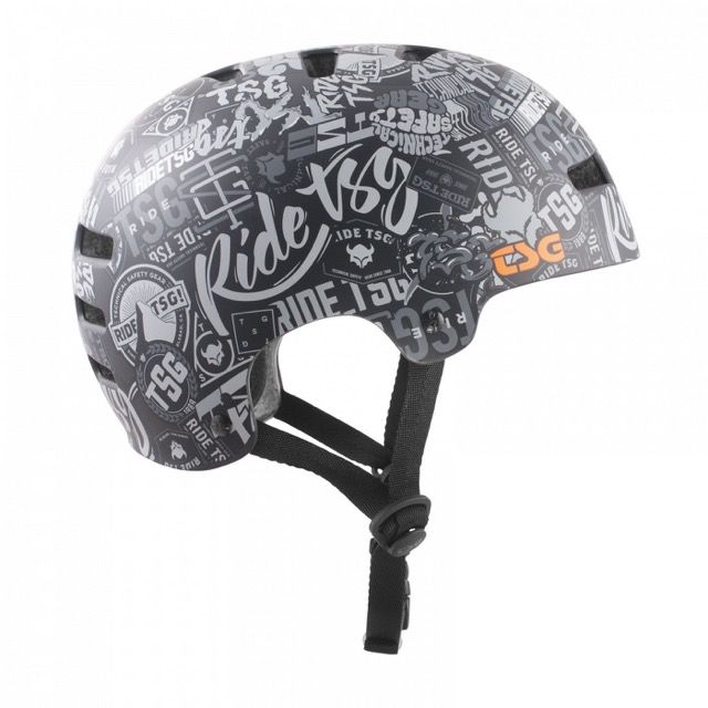 TSG Evolution Helm Stickerbomb