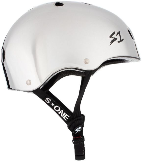 S-One Lifer Helm Silver Mirror Gloss