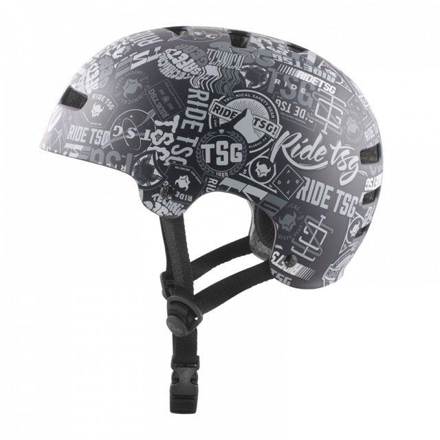 TSG Evolution Helm Stickerbomb