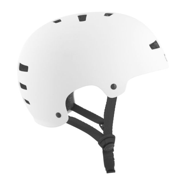 TSG Evolution Solid Helm Satin White