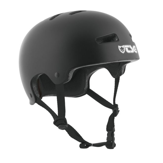 TSG Evolution Helm Solid Satin Black