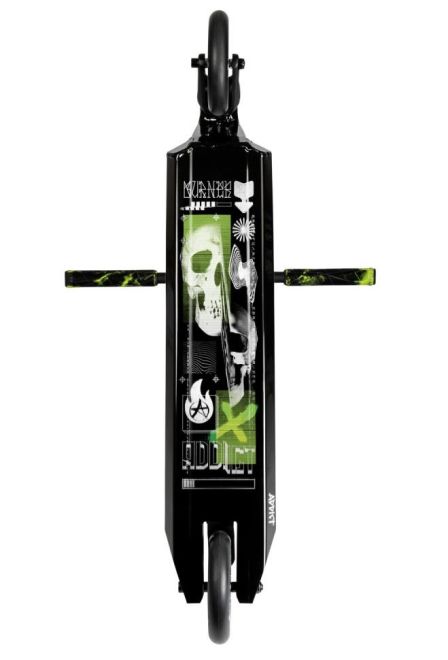 Addict Glitch Stunt Scooter Black