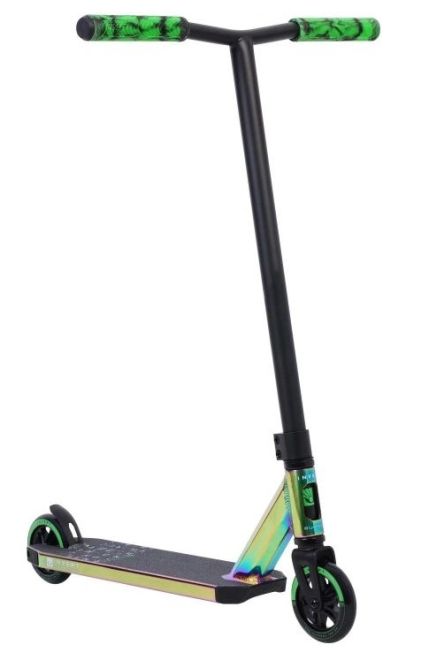 Invert Supreme 2-8-13 Stunt Scooter Neo Green Black