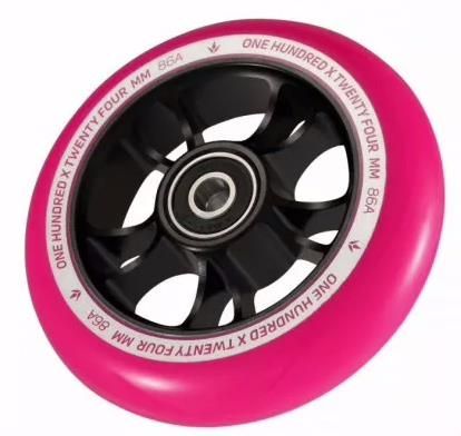 Blunt 10 Spokes 100 Rolle Pink Black