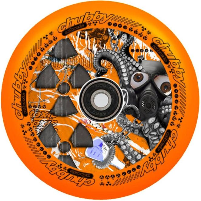 Chubby Lab 110 Rolle Radioactive Orange