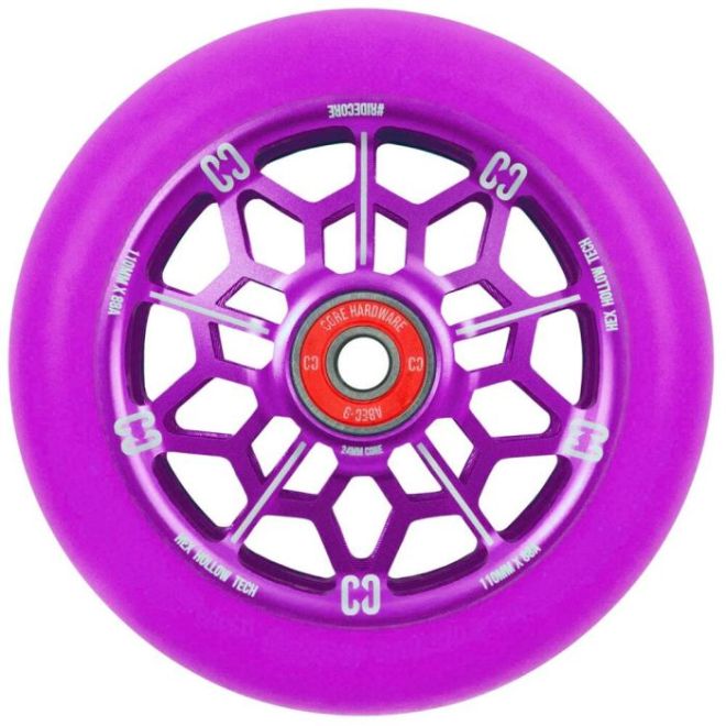 CORE Hex Hollow 110 Rolle Purple