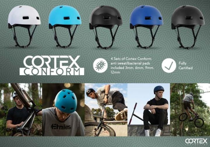 Cortex Conform Helm Gloss Black