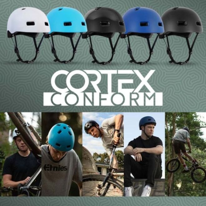 Cortex Conform Helm Matte Blue