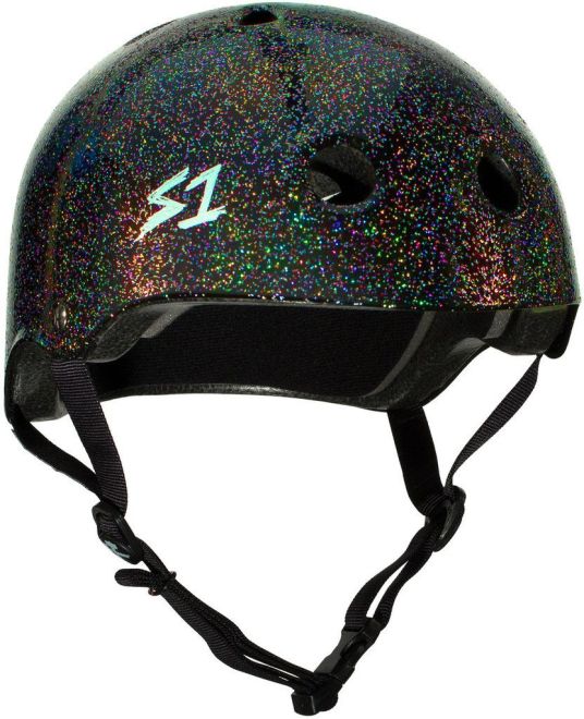 S-One Lifer Helm Black Gloss Glitter