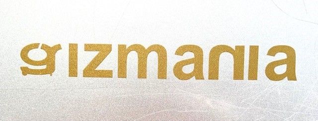 GIZMANIA Small Sticker Gold