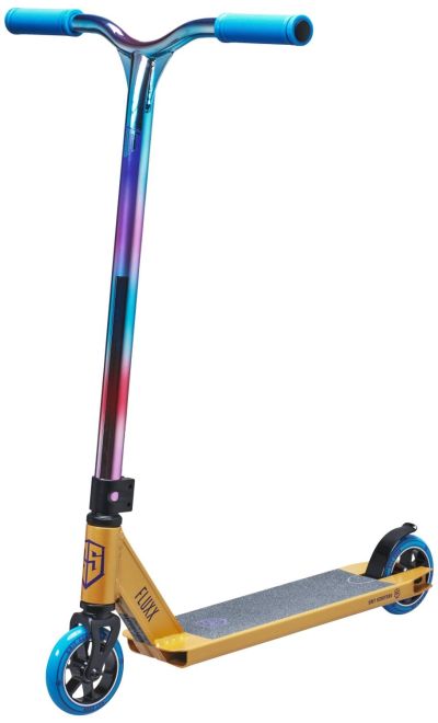 Grit Fluxx Stunt Scooter Gold Neo Painted