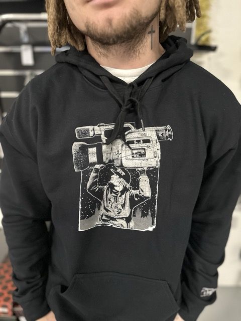 JMS Holding Camera Hoodie