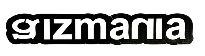 GIZMANIA Rectangle XL Sticker White