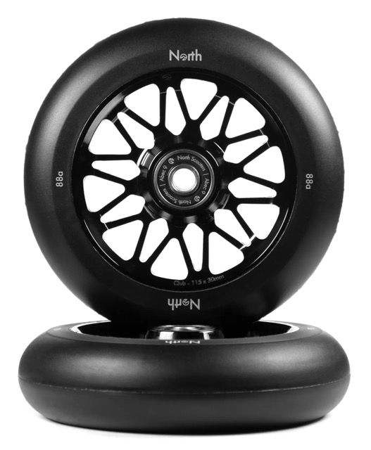 North Club 110 Rolle Matte Black