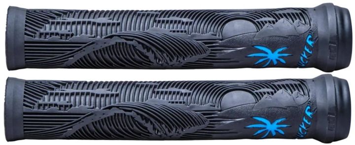ODI Hucker Signature Handgriffe Black Blue