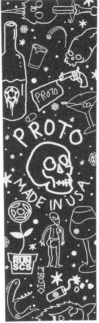 PROTO Zuaso 7" SD Griptape Black