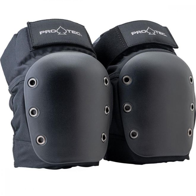 Pro-Tec Open Knie- und Ellbogenschoner Black