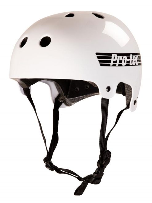Pro-Tec Old School Helm Gloss White