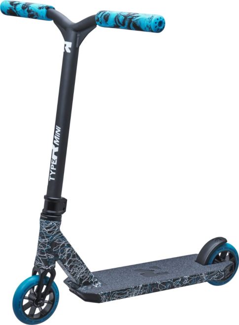 Root Type R Mini Stunt Scooter Splatter Blue