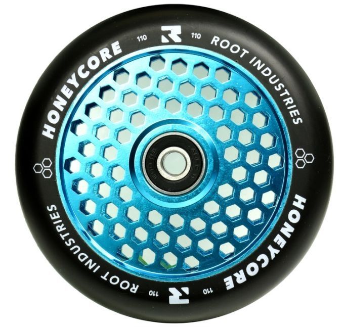 Root Honeycore Rolle 120 Sky Blue Black