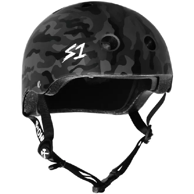 S-One Lifer Helm Black Camo Matte