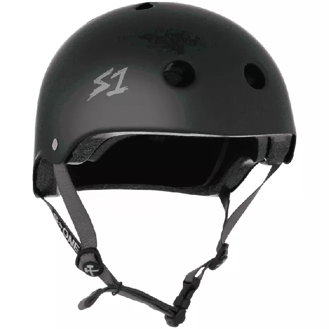 S-One Lifer Helm Black Matte Bright Grey