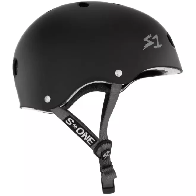 S-One Lifer Helm Black Matte Bright Grey