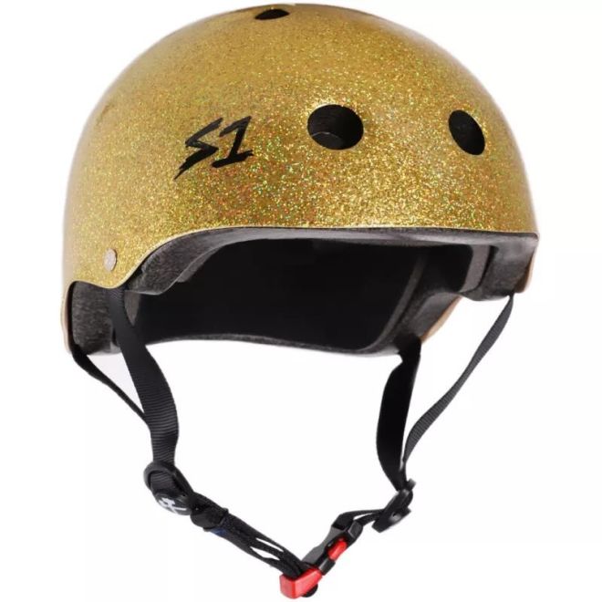 S-One Lifer Helm Gold Gloss Glitter