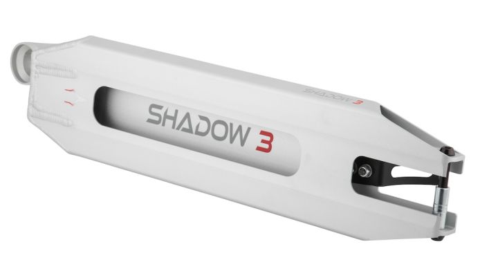 Drone Shadow 3 Feather-Light 4.9 x 20.5 Deck Silver