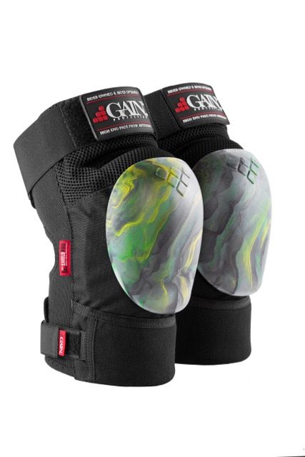 Knieschoner GAIN Protection THE SHIELD PRO Gold Green